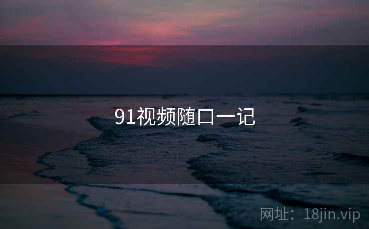 91视频随口一记