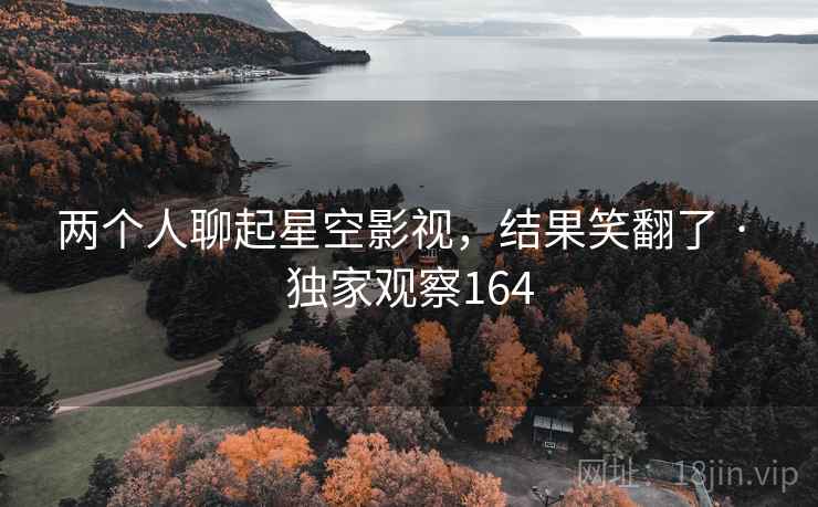 两个人聊起星空影视，结果笑翻了 · 独家观察164